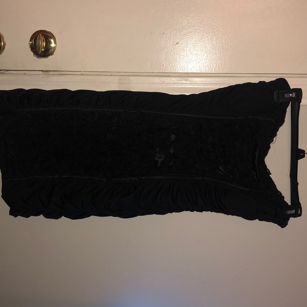 New never worn black lace club/party dress